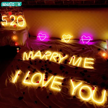 Romantic Night Lights DIY Neon Letter Number Alphabet Lampara LED Wall Hanging Lights Weeding Holiday Birthday Xmas Event Lamp
Romantic Night Lights DIY Neon Letter Number Alphabet Lampara LED Wall Hanging Lights Weeding Holiday Birthday Xmas Event Lamp