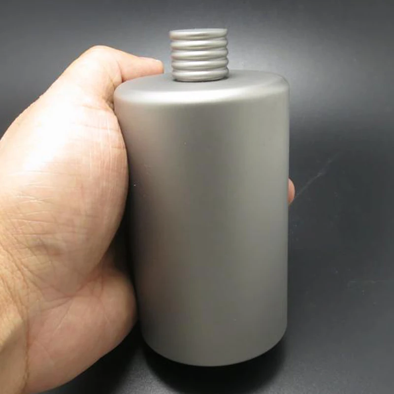 7 oz. Titanium Super Light Water Bottle EDC Mini Round Titanium Wine Pot Portable Camping Tableware
7 oz. Titanium Super Light Water Bottle EDC Mini Round Titanium Wine Pot Portable Camping Tableware