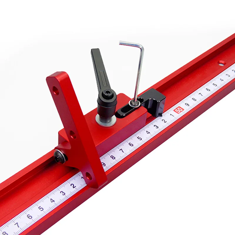 Model 45 Woodworking Chute Dedicated Limiter Standard T slot Miter Track Stopper Stopper Woodworking Positioning Limiter
Model 45 Woodworking Chute Dedicated Limiter Standard T slot Miter Track Stopper Stopper Woodworking Positioning Limiter