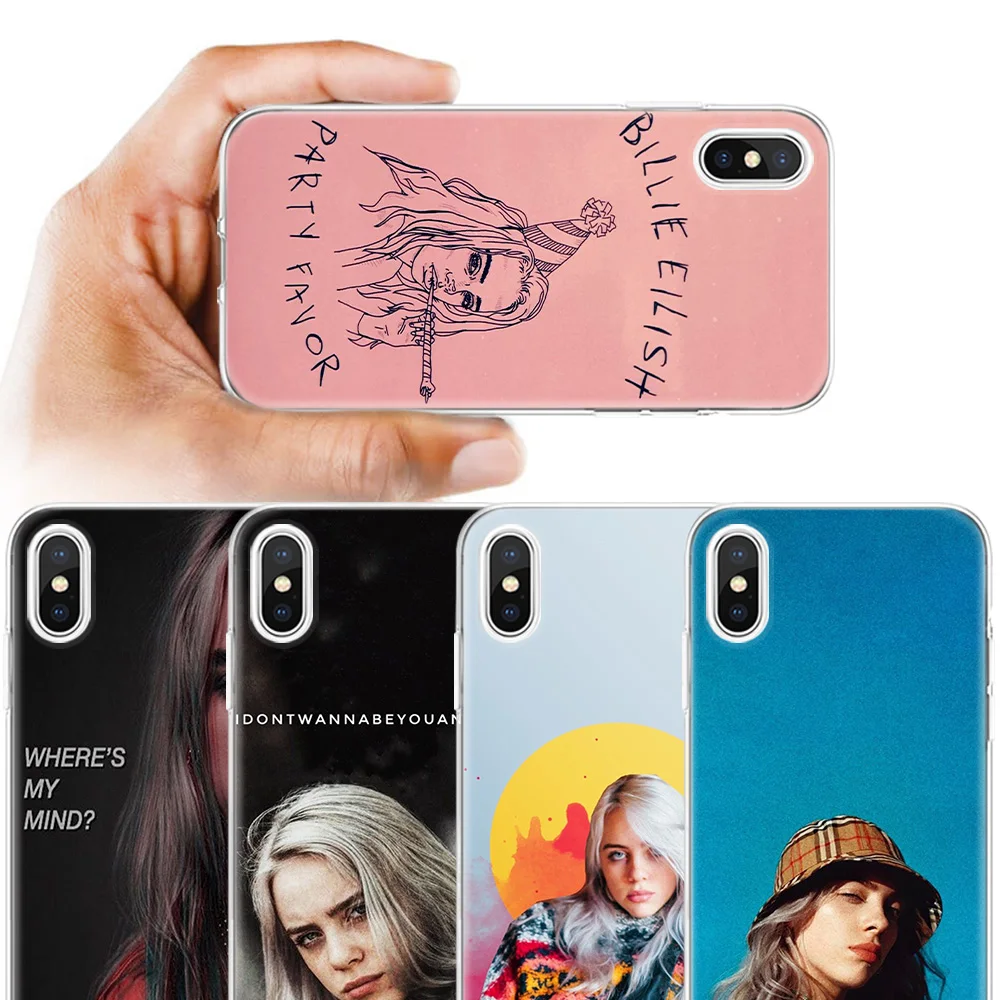 Case For Apple iPhone 7 5 5S SE 5C 6 6S 8 6/6S 7/7S 8/8S Plus For iPhone 11 11Pro X XR XS MAS Billie Eilish Music Print Cover
Case For Apple iPhone 7 5 5S SE 5C 6 6S 8 6/6S 7/7S 8/8S Plus For iPhone 11 11Pro X XR XS MAS Billie Eilish Music Print Cover