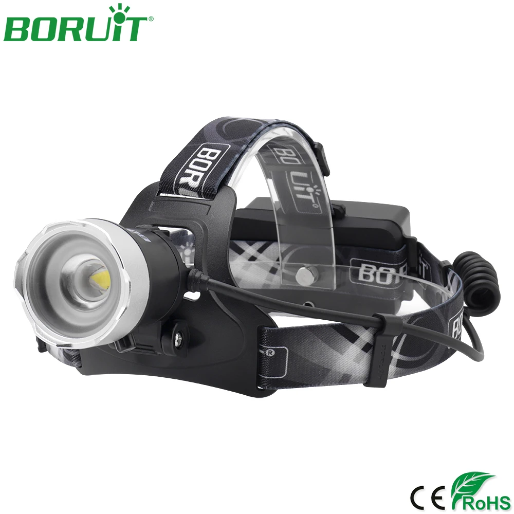 BORUiT Bright XML L2 LED Headlamp Flashlight Zoomable USB Rechargeable Memory Headlights Waterproof Camping Hunting Head Torch
BORUiT Bright XML L2 LED Headlamp Flashlight Zoomable USB Rechargeable Memory Headlights Waterproof Camping Hunting Head Torch