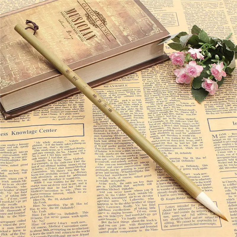 Hot Sale Woolen and Weasel Hair Small Regular Script Writing Brushes Chinese Calligraphy Brushes Pen Art School Tool
Hot Sale Woolen and Weasel Hair Small Regular Script Writing Brushes Chinese Calligraphy Brushes Pen Art School Tool