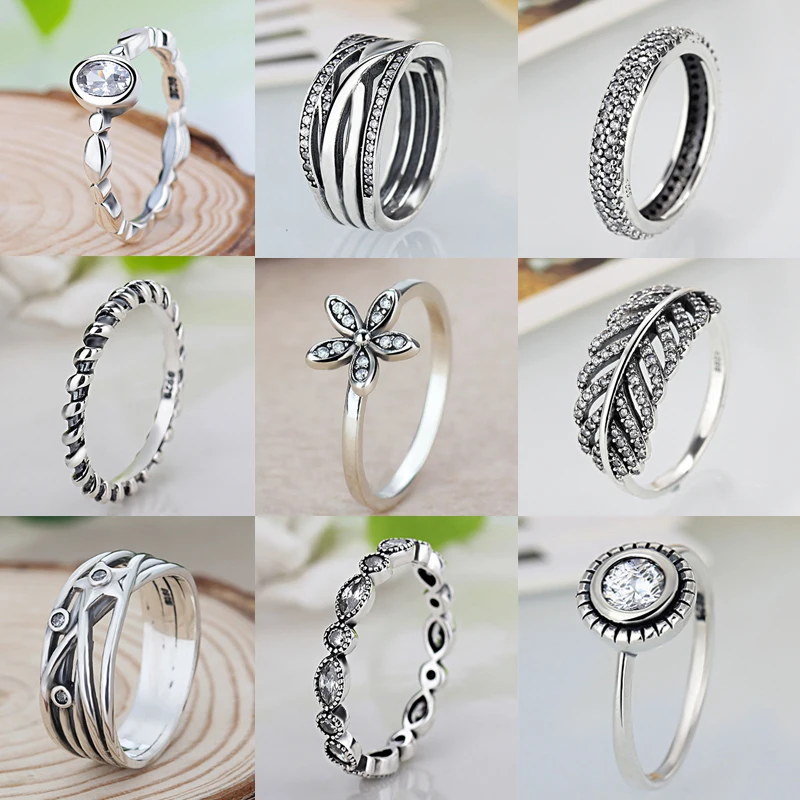 Classic Vintage Silver Style Pan Rings Round Zirconia Crystal Finger Rings For Women Wedding Party Jewelry Dropshipping
Classic Vintage Silver Style Pan Rings Round Zirconia Crystal Finger Rings For Women Wedding Party Jewelry Dropshipping