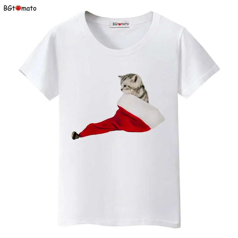 BGtomato Christmas cat t-shirt kawaii top lovely 3d printed t-shirts cheap sale clothes brand tshirt women summer shirt top tees
BGtomato Christmas cat t-shirt kawaii top lovely 3d printed t-shirts cheap sale clothes brand tshirt women summer shirt top tees