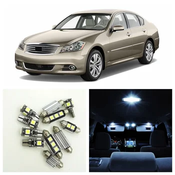 12pcs Canbus Car Super Bright LED White Light Bulbs Interior Package Kit For 2006-2010 Infiniti M35 M45 Dome Trunk Door Lamp
12pcs Canbus Car Super Bright LED White Light Bulbs Interior Package Kit For 2006-2010 Infiniti M35 M45 Dome Trunk Door Lamp