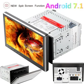 Touch Screen support Mirror link/Bluetooth/RDS FM/AM Receiver Android 7.1 Car Stereo DVD CD Player Double Din Head Unit In Dash
Touch Screen support Mirror link/Bluetooth/RDS FM/AM Receiver Android 7.1 Car Stereo DVD CD Player Double Din Head Unit In Dash