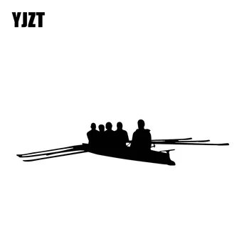 YJZT 16CM*3.5CM Simplicity Ship Boat Rowing Peoples Sail Vinly Decal Comfortable Car Sticker Nice Black/Silver C27-0471
YJZT 16CM*3.5CM Simplicity Ship Boat Rowing Peoples Sail Vinly Decal Comfortable Car Sticker Nice Black/Silver C27-0471