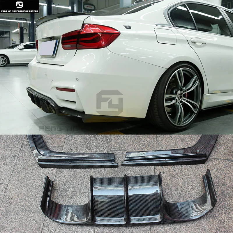 F30 3 series V style Carbon Fiber rear bumper diffuser rear lip for BMW F30 320i 325i 330i AN M3 bumper 13-15
F30 3 series V style Carbon Fiber rear bumper diffuser rear lip for BMW F30 320i 325i 330i AN M3 bumper 13-15