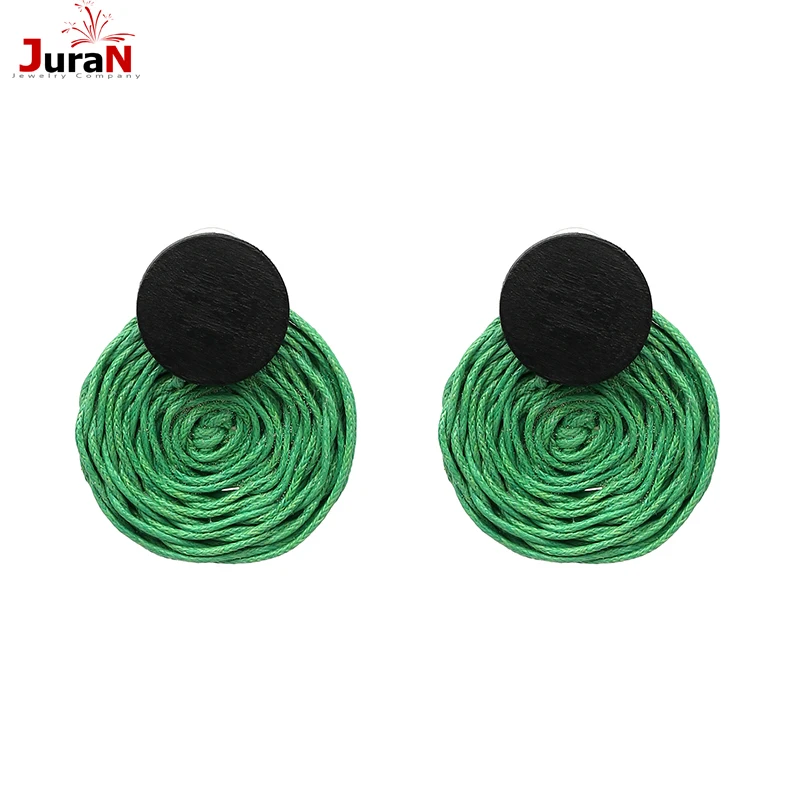 JURAN 2018 New Design Vintage Jewelry Cotton Colorful Earring Ethnic BOHO Stud Earrings For Women Bijoux Factory Price J50131
JURAN 2018 New Design Vintage Jewelry Cotton Colorful Earring Ethnic BOHO Stud Earrings For Women Bijoux Factory Price J50131