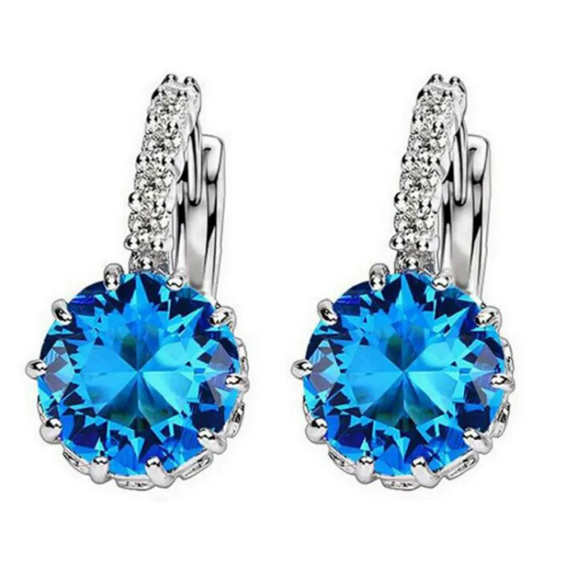 8Style Noble Elegance Luxury Ear Hoop Earrings For Women Round With Cubic Zircon Charm Flower Earrings Women Jewelry Gift
8Style Noble Elegance Luxury Ear Hoop Earrings For Women Round With Cubic Zircon Charm Flower Earrings Women Jewelry Gift