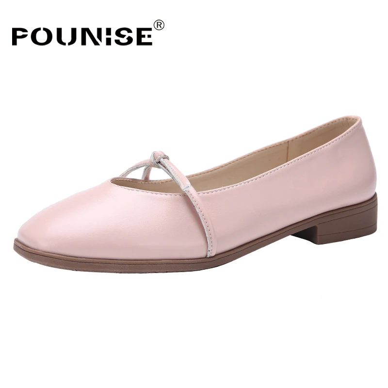 Mary Janes flats women 2019 Spring/Autumn brand Leather shoes Casual ladies shoes Pointed toe Slip-On flats woman
Mary Janes flats women 2019 Spring/Autumn brand Leather shoes Casual ladies shoes Pointed toe Slip-On flats woman