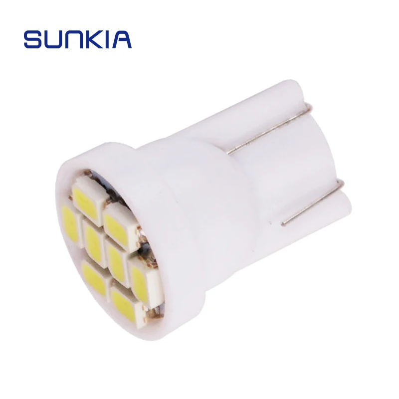 SUNKIA 1pcs T10 W5W/194 1206Chips 8SMD LED Instrument Light LED Car Door Light Signal Lamp White/red/Green/Purple
SUNKIA 1pcs T10 W5W/194 1206Chips 8SMD LED Instrument Light LED Car Door Light Signal Lamp White/red/Green/Purple