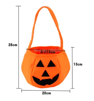 Trick or Treat Hallowen Smile Pumpkin Bag Kids Candy Bag Funny Cute Candy Handbag Housekeeping & Organizers #GH-64
Trick or Treat Hallowen Smile Pumpkin Bag Kids Candy Bag Funny Cute Candy Handbag Housekeeping & Organizers #GH-64