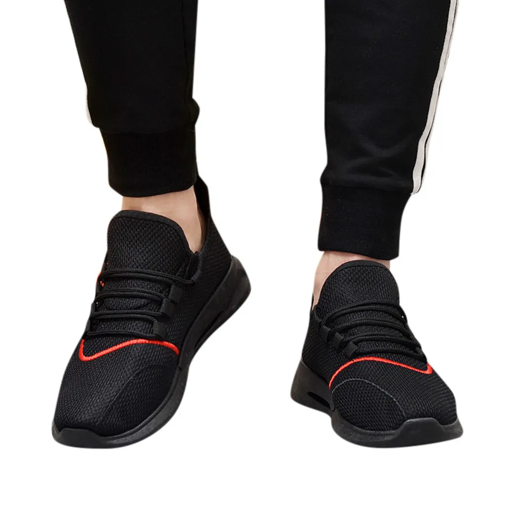 Fashion new Casual shoes men summer Men's Mesh Breathable Running Shoes Wild Non-Slip Lightweight Sneakers#G4
Fashion new Casual shoes men summer Men's Mesh Breathable Running Shoes Wild Non-Slip Lightweight Sneakers#G4