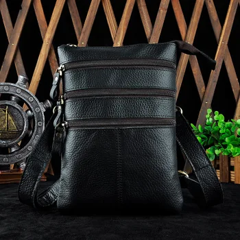 The First Layer Of Oil Wax 10 Inch Simple Small Shoulder Bag Leather Diagonal Bag 3 Layer Zipper Pocket Men
The First Layer Of Oil Wax 10 Inch Simple Small Shoulder Bag Leather Diagonal Bag 3 Layer Zipper Pocket Men