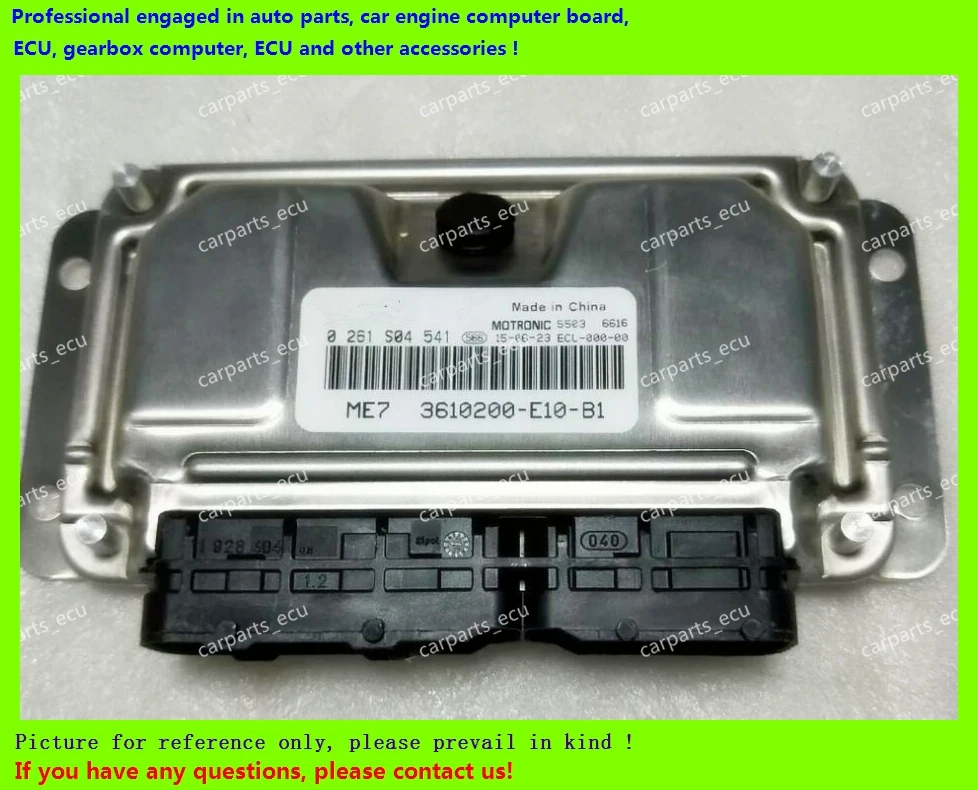 For car engine computer board/M7.9.7 ECU/Electronic Control Unit/Car PC/Great Wall FLORID/0261S04541/3610200-E10-B1
For car engine computer board/M7.9.7 ECU/Electronic Control Unit/Car PC/Great Wall FLORID/0261S04541/3610200-E10-B1