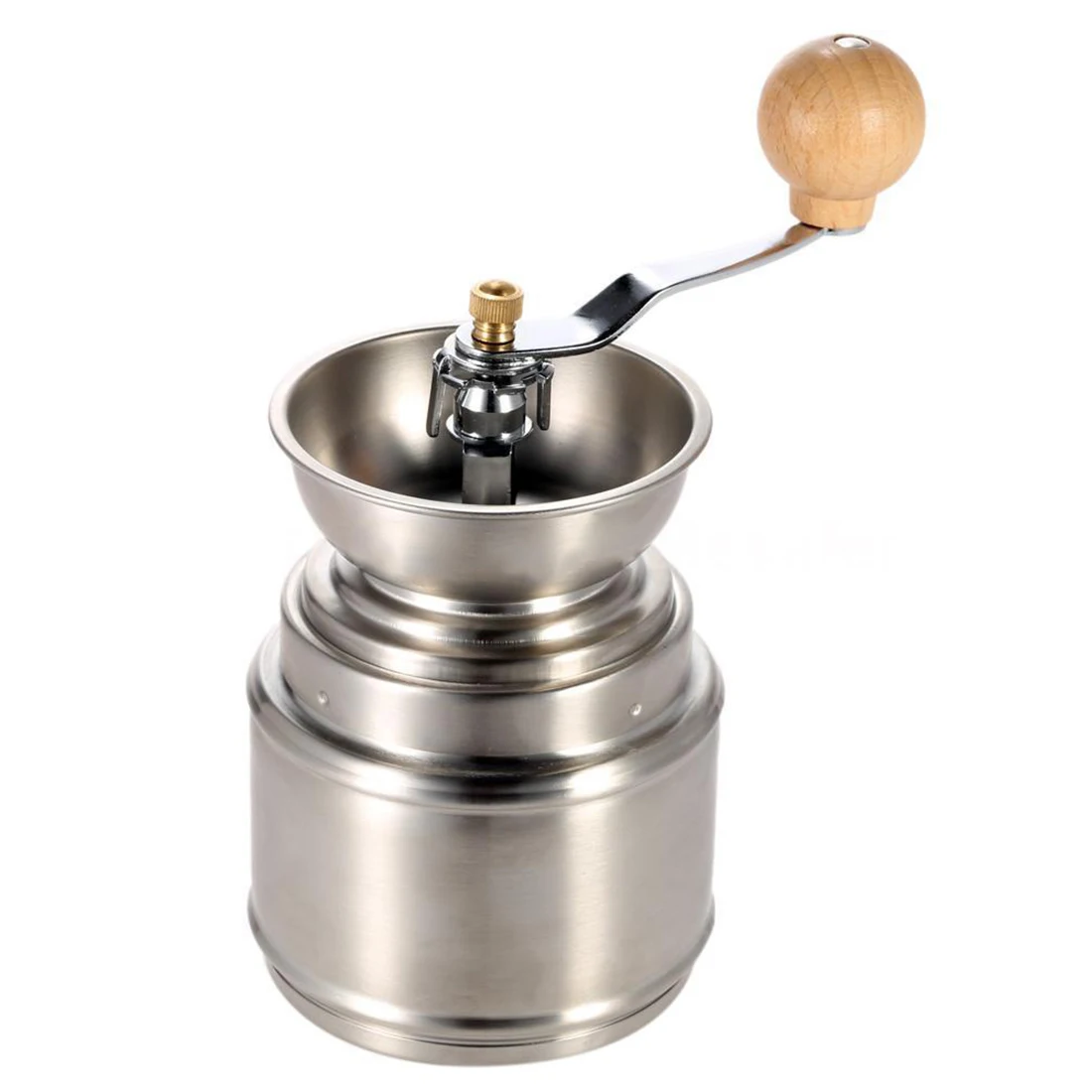 New Portable Manual Coffee Grinder Stainless Steel Coffee Bean Pepper Mill Tool
New Portable Manual Coffee Grinder Stainless Steel Coffee Bean Pepper Mill Tool