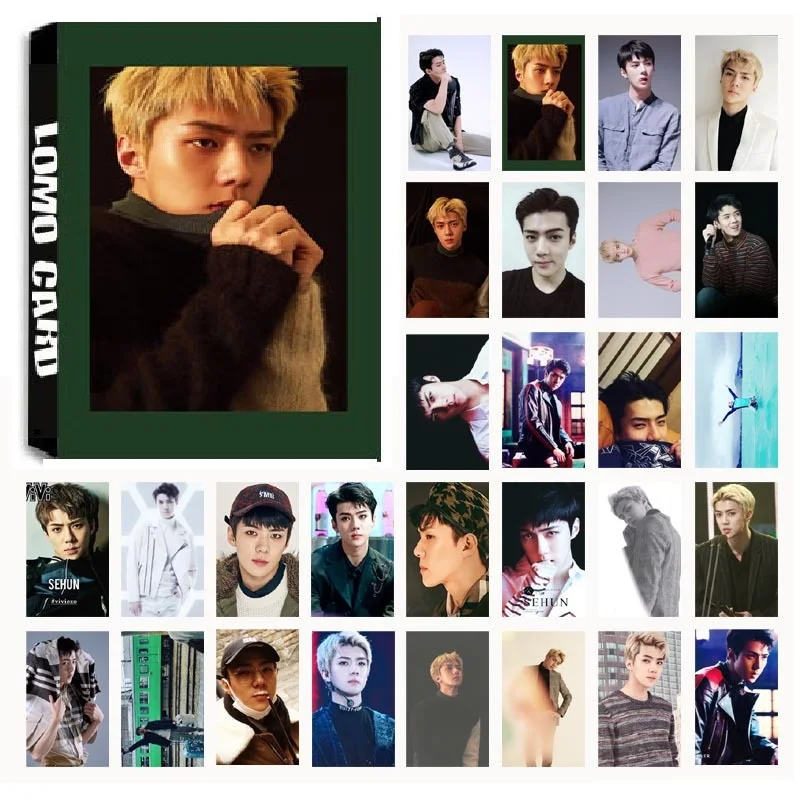 New 30Pcs/set KPOP EXO SEHUN Single 04 for Life Album HD Photo Card PVC Self Made LOMO Photocard
New 30Pcs/set KPOP EXO SEHUN Single 04 for Life Album HD Photo Card PVC Self Made LOMO Photocard