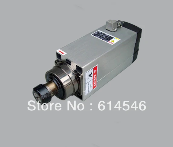 18000 rpm 6 kw CNC Air Cooling Type Spindle with 4 pcs ceramic ball P4 bearing total has the ER20 collet in stock
18000 rpm 6 kw CNC Air Cooling Type Spindle with 4 pcs ceramic ball P4 bearing total has the ER20 collet in stock