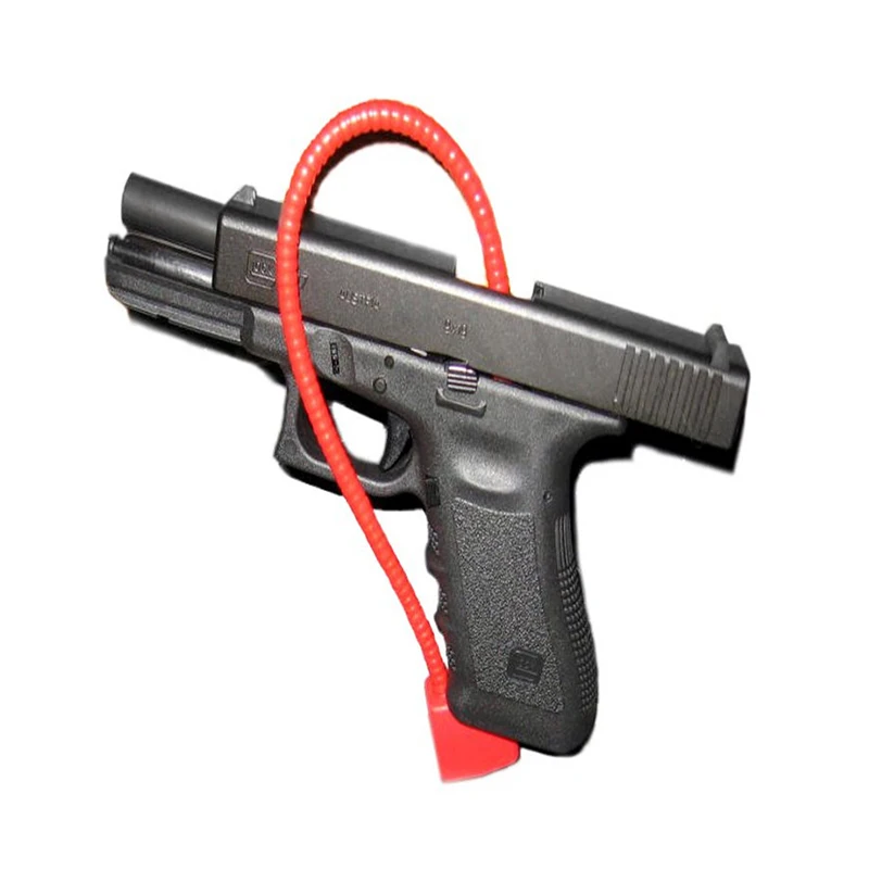 Lockey Red Blue Plastic Steel Cable Trigger Gun Lock Safety Padlock Locks Keyed with Rubber Cover
Lockey Red Blue Plastic Steel Cable Trigger Gun Lock Safety Padlock Locks Keyed with Rubber Cover