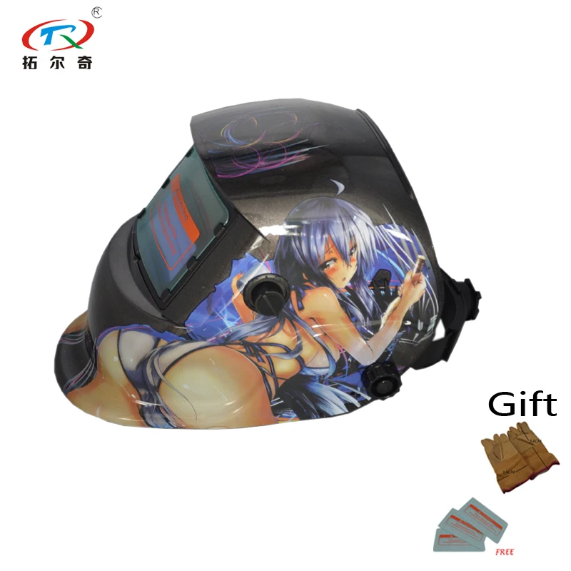 Solar Energy Electrical Welding Helmet Automatic Chameleons Welder Cap Mask Auto Darkning Welding Mask TRQ-HD45-2233DE
Solar Energy Electrical Welding Helmet Automatic Chameleons Welder Cap Mask Auto Darkning Welding Mask TRQ-HD45-2233DE