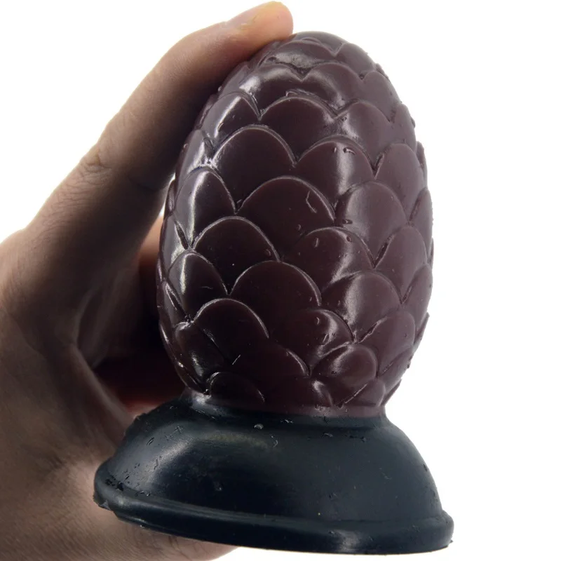 New Product Pine Cone Shape Dildo Silicone Anal Plug Designed Sex Toy For Adult Woman Masturbate Insert Vagina Erotic Store