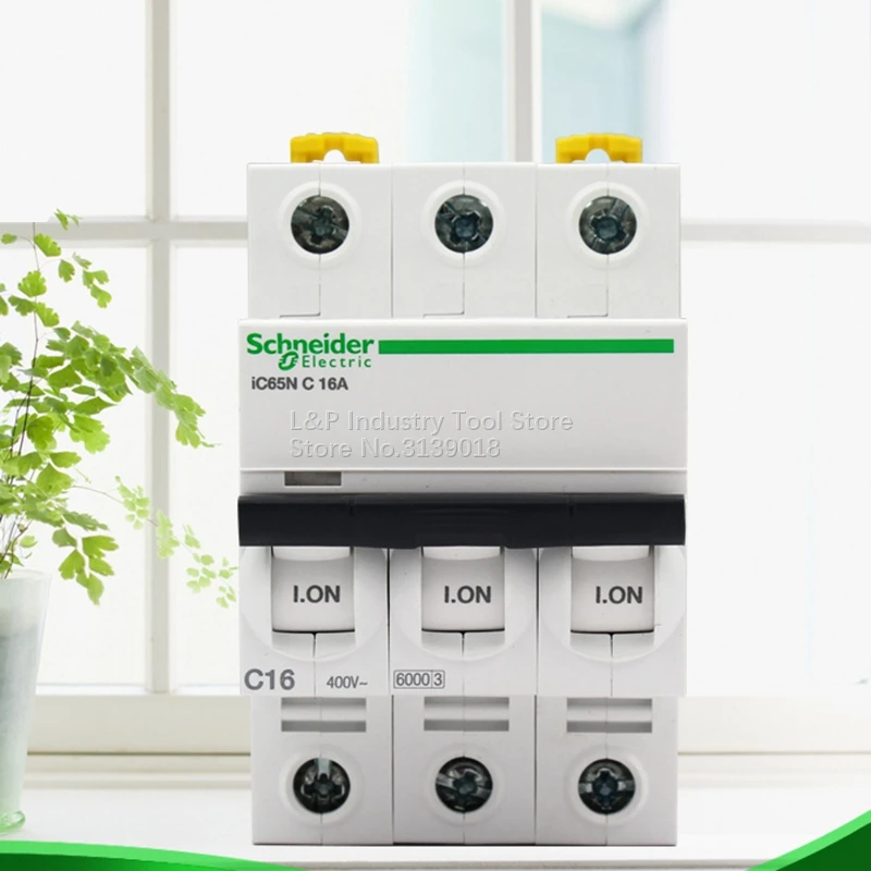 100% New Original Schneider IC65N 3P C16A A9F18316 Vacuum Mini Circuit Breaker MCB Acti 9 Type C
100% New Original Schneider IC65N 3P C16A A9F18316 Vacuum Mini Circuit Breaker MCB Acti 9 Type C