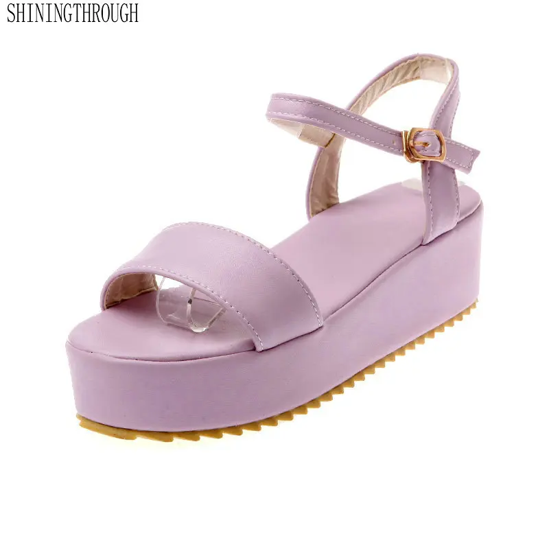 2019 Women Sandals Retro Platform Sandals with 4CM High Heels Flat with Shoes for Women Plus Size 42 43 Hemp Summer Sandals
2019 Women Sandals Retro Platform Sandals with 4CM High Heels Flat with Shoes for Women Plus Size 42 43 Hemp Summer Sandals