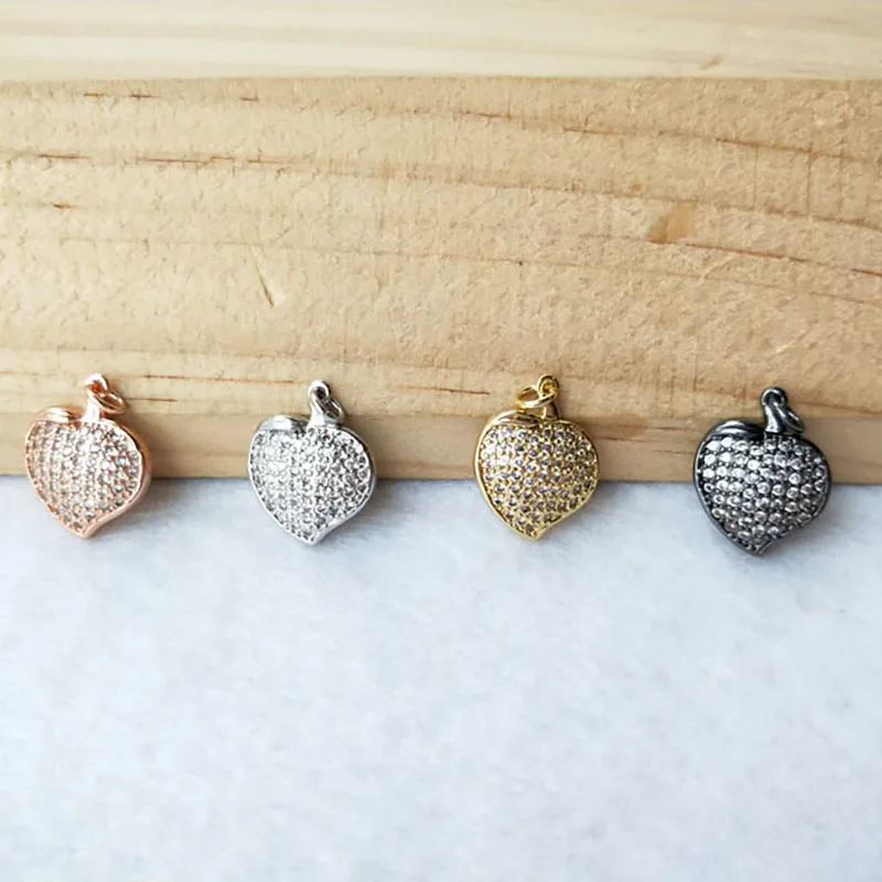 10Pcs Tiny CZ crystal heart shape Charm Pendant CZ zircon Stone Micro pave Pendant Finding DIY necklace for women jewelry PD964
10Pcs Tiny CZ crystal heart shape Charm Pendant CZ zircon Stone Micro pave Pendant Finding DIY necklace for women jewelry PD964
