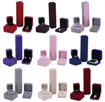 Classic Velvet Jewellery Boxes Set Ring Earring Pendant Bracelet Necklace Storage Gift Boxes Cases Set Wholesale 40sets/lot
Classic Velvet Jewellery Boxes Set Ring Earring Pendant Bracelet Necklace Storage Gift Boxes Cases Set Wholesale 40sets/lot
