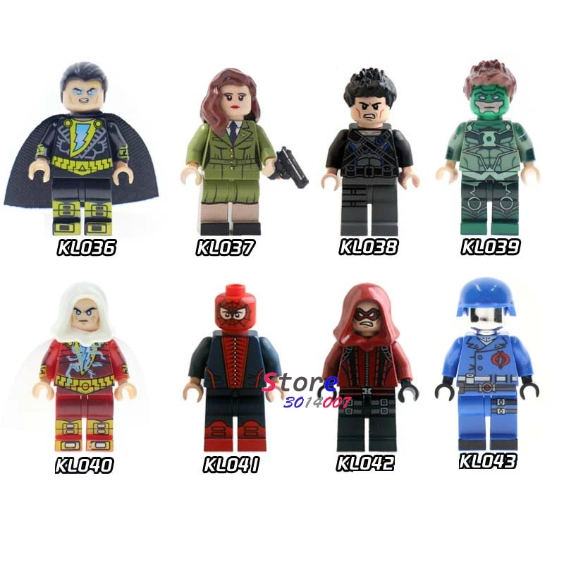 Single Colle Black Adam Carter Red Arrow Green Lantern building blocks models toy for children kit brinquedos menino
Single Colle Black Adam Carter Red Arrow Green Lantern building blocks models toy for children kit brinquedos menino