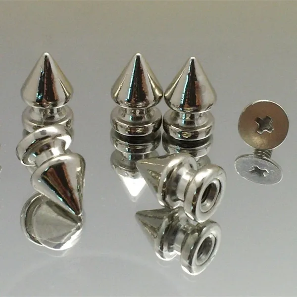 100PCS 8*12MM Screwback Leathercraft Spikes Zinc Alloy Punk Studs DIY Style Shipping Free
100PCS 8*12MM Screwback Leathercraft Spikes Zinc Alloy Punk Studs DIY Style Shipping Free