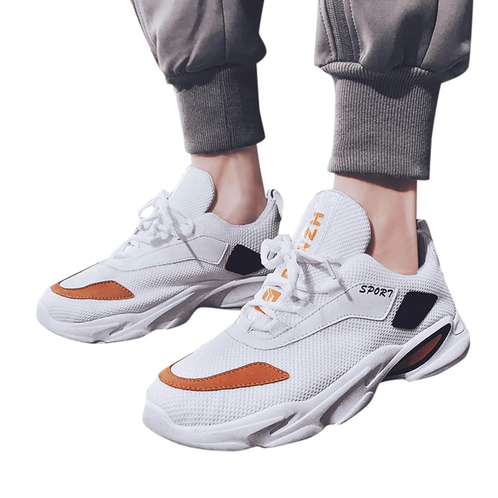 CHAMSGEND Fashion Men's youth fashion sports shoes non-slip breathable casual mesh shoes lightweight breathable running shoes
CHAMSGEND Fashion Men's youth fashion sports shoes non-slip breathable casual mesh shoes lightweight breathable running shoes
