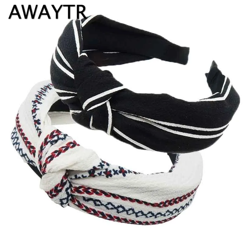 AWAYTR Girls Solid Satin Stripe Knotted Headband Ethnic Hairband Vintage Hair Accessories Women Headwear Makeup Hair Band
AWAYTR Girls Solid Satin Stripe Knotted Headband Ethnic Hairband Vintage Hair Accessories Women Headwear Makeup Hair Band