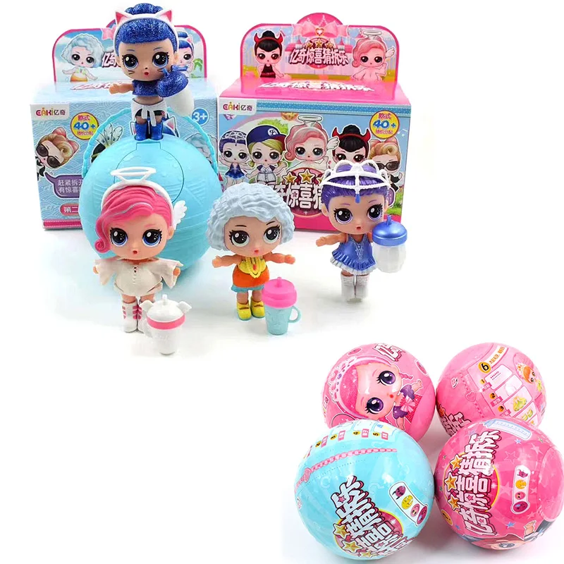 DIY lol Dolls Princess Kids Surprises Toys Doll Lol Eaki CCT baby ball with Gift Box Toys for Girls Children New Year Present
DIY lol Dolls Princess Kids Surprises Toys Doll Lol Eaki CCT baby ball with Gift Box Toys for Girls Children New Year Present