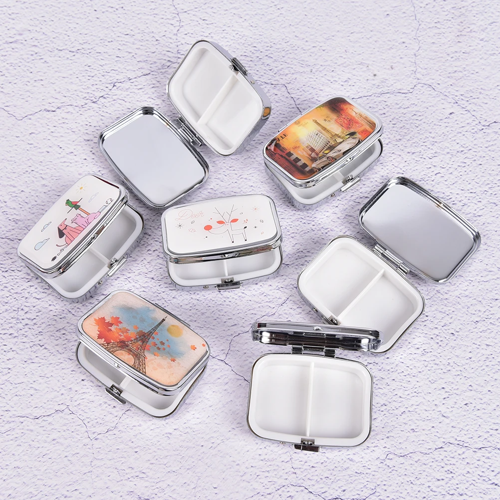 1PCS Mini Folding Pill Case Metal Pill Box Container For Medicines Organizer Pill Cutter Splitters Pastilleros Pildoras
1PCS Mini Folding Pill Case Metal Pill Box Container For Medicines Organizer Pill Cutter Splitters Pastilleros Pildoras