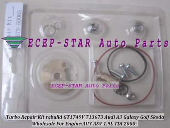 Turbo Repair Kit rebuild GT1749V 713673-5006S 713673 Turbocharger For Audi A3 Galaxy Golf Skoda Octavia 2000- AUY ASV 1.9L TDI
Turbo Repair Kit rebuild GT1749V 713673-5006S 713673 Turbocharger For Audi A3 Galaxy Golf Skoda Octavia 2000- AUY ASV 1.9L TDI
