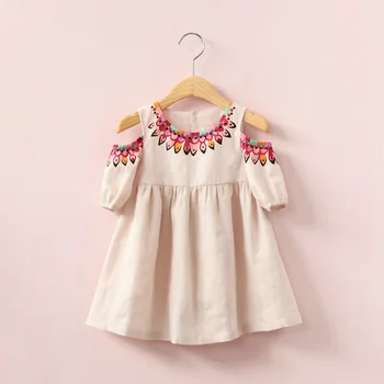 Princess Girls Dress Summer Fashion Girls Rustic Floral Dress Children Embroidery Knitted Dress Baby Girls Clothes D0264
Princess Girls Dress Summer Fashion Girls Rustic Floral Dress Children Embroidery Knitted Dress Baby Girls Clothes D0264