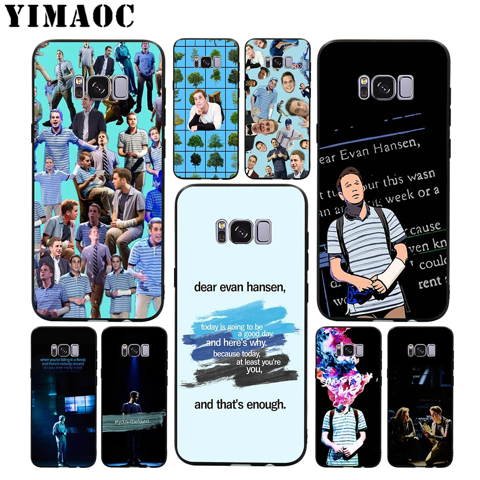 YIMAOC Dear Evan Hansen Soft Case for Samsung Galaxy S10 S10e S9 S8 A6 Plus S7 S6 Edge A7 A5 A3 J6 Note 9 8
YIMAOC Dear Evan Hansen Soft Case for Samsung Galaxy S10 S10e S9 S8 A6 Plus S7 S6 Edge A7 A5 A3 J6 Note 9 8