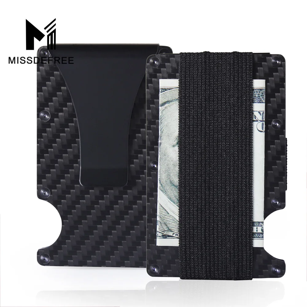 Mini Slim Wallet Money Clip Carbon Fiber and Metal Aluminum design Credit Card ID Holder With RFID Blocking and Bottle Opener
Mini Slim Wallet Money Clip Carbon Fiber and Metal Aluminum design Credit Card ID Holder With RFID Blocking and Bottle Opener