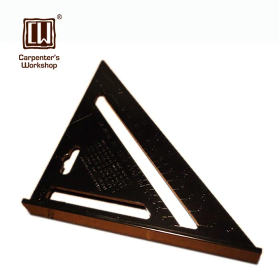 Aluminum Speed Square 7" Angle Protractor Try Square Mitre Framing Square Carpenter's Measuring Layout Tool Roofing Triangle
Aluminum Speed Square 7" Angle Protractor Try Square Mitre Framing Square Carpenter's Measuring Layout Tool Roofing Triangle