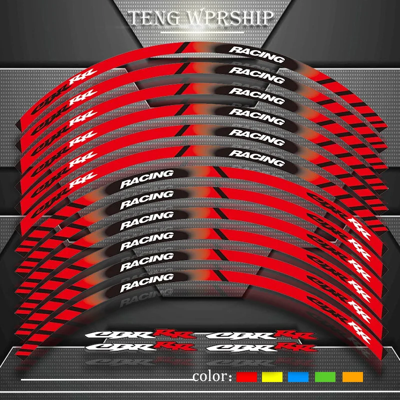 Teng Worship Motorcycle Parts Thick Edge Outer Rim Sticker Stripe Wheel Decals For HONDA CBR RR
Teng Worship Motorcycle Parts Thick Edge Outer Rim Sticker Stripe Wheel Decals For HONDA CBR RR
