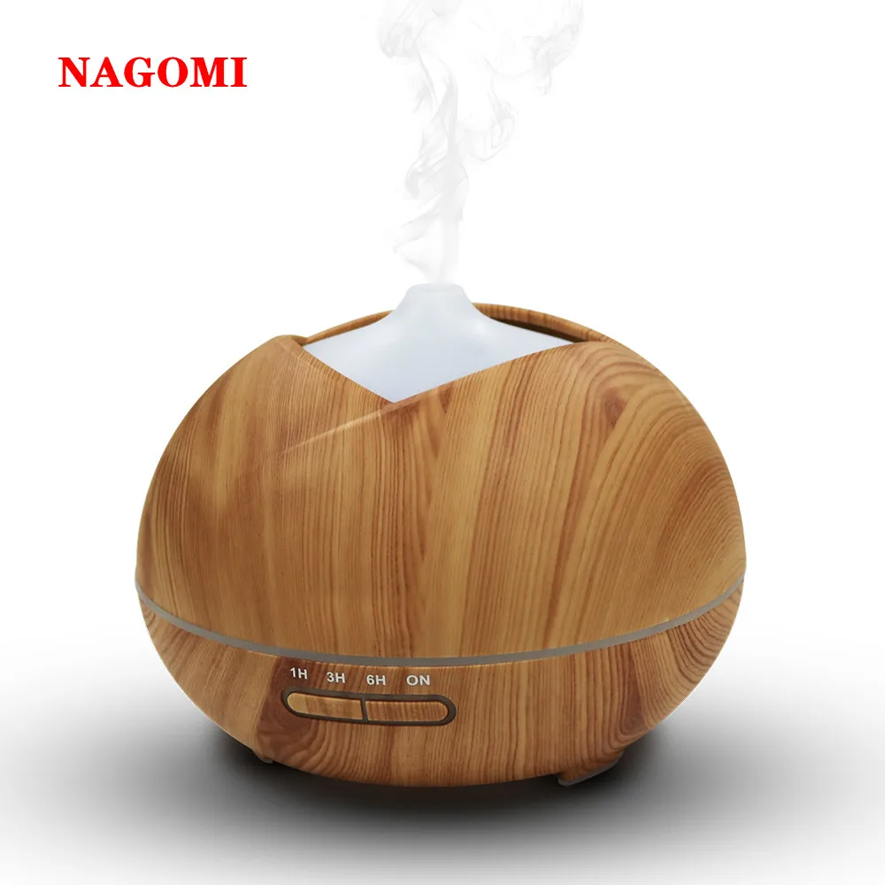 400ML Mini Wood Grain Air Ultrasonic Humidifier Aroma Essential Oil Diffuser With Changing Color LED Light For Home
400ML Mini Wood Grain Air Ultrasonic Humidifier Aroma Essential Oil Diffuser With Changing Color LED Light For Home