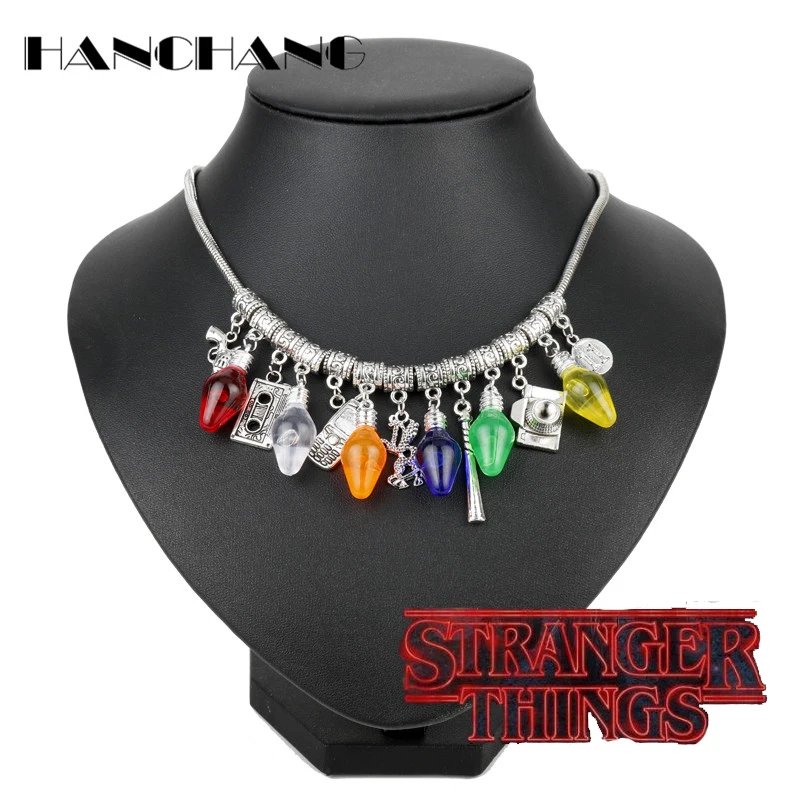 Stranger Things Jewelry Christmas Tree Lights Pendants Necklaces Alien Monster Necklace Stranger Things Fan Gifts
Stranger Things Jewelry Christmas Tree Lights Pendants Necklaces Alien Monster Necklace Stranger Things Fan Gifts