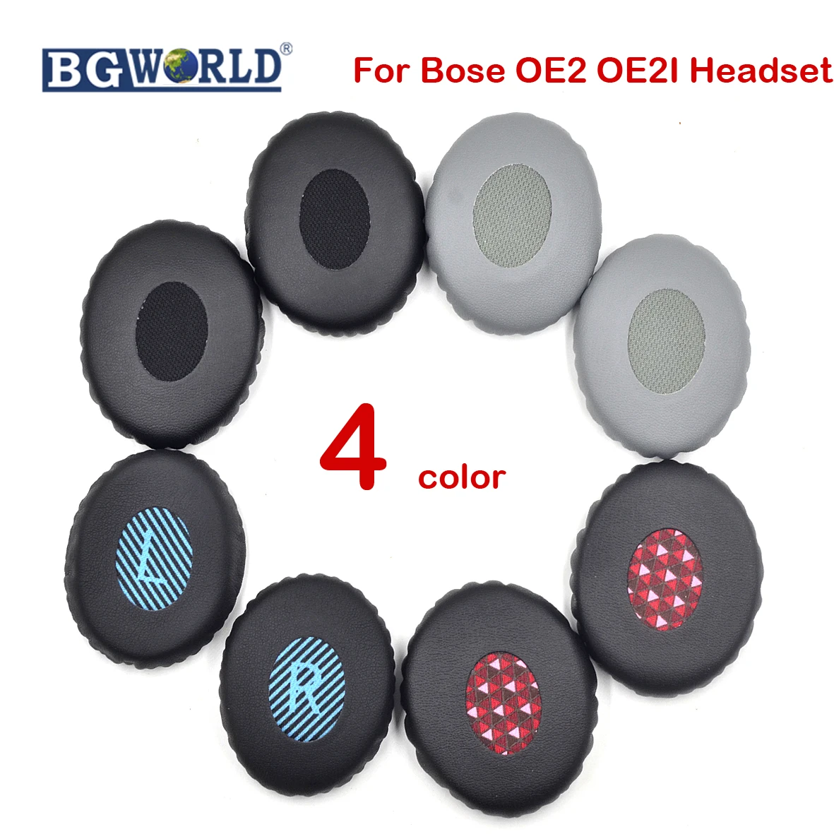 BGWORLD Replacement Ear Pads Cushions Earpad Covers For Bose SoundLink On Ear SoundTrue On-Ear Style OE2 OE2i Headphones
BGWORLD Replacement Ear Pads Cushions Earpad Covers For Bose SoundLink On Ear SoundTrue On-Ear Style OE2 OE2i Headphones