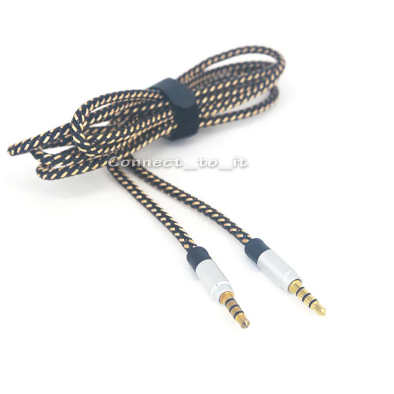Aux Cable Car 3.5mm to 3.5mm Jack Gold Plug Audio Cable Male to Male 1.5 Meters Aux Cord 4 ploe
Aux Cable Car 3.5mm to 3.5mm Jack Gold Plug Audio Cable Male to Male 1.5 Meters Aux Cord 4 ploe