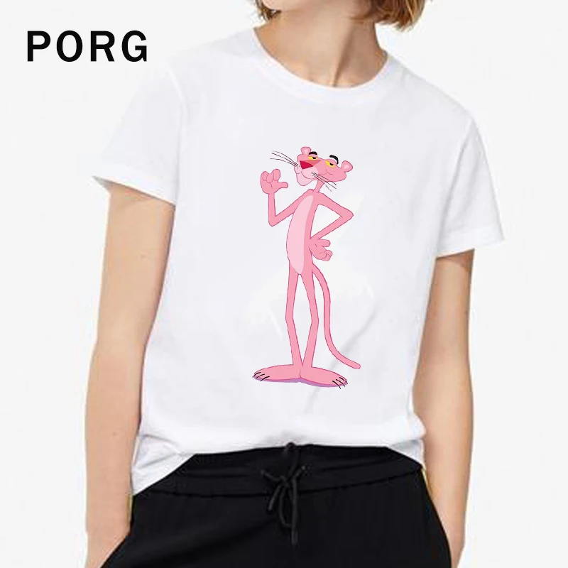 Pink Panther T-Shirt Harajuku Ulzzang Women T Shirt Gothic Tees Korean Aesthetic Streetwear Women Camisetas Verano Mujer 2019
Pink Panther T-Shirt Harajuku Ulzzang Women T Shirt Gothic Tees Korean Aesthetic Streetwear Women Camisetas Verano Mujer 2019