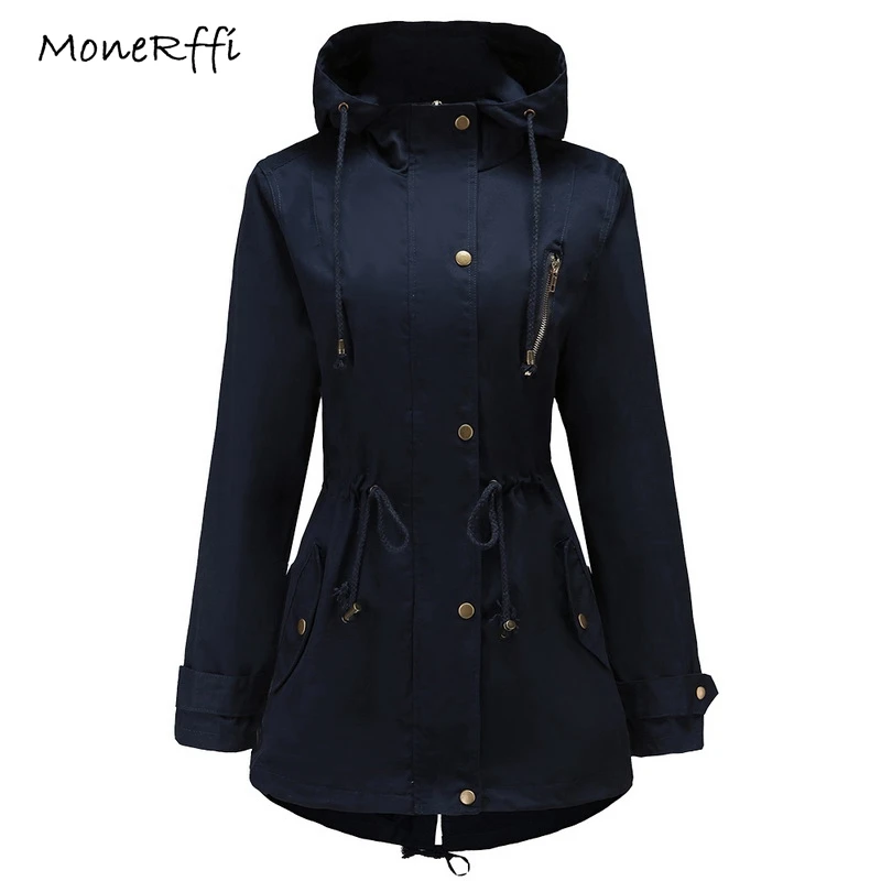 2018 Fashion Women Long Trench Coats Autumn Winter Long Sleeve Hooded Trench Windbreak Coat Plus Size 2XL Warm Hoodies Outwear
2018 Fashion Women Long Trench Coats Autumn Winter Long Sleeve Hooded Trench Windbreak Coat Plus Size 2XL Warm Hoodies Outwear
