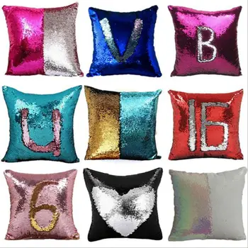 Creative Fashion New Pillow with sequins Multi-Color Sequin Pillow 40*40cm Pillow Home& Car& Decor lazyback
Creative Fashion New Pillow with sequins Multi-Color Sequin Pillow 40*40cm Pillow Home& Car& Decor lazyback