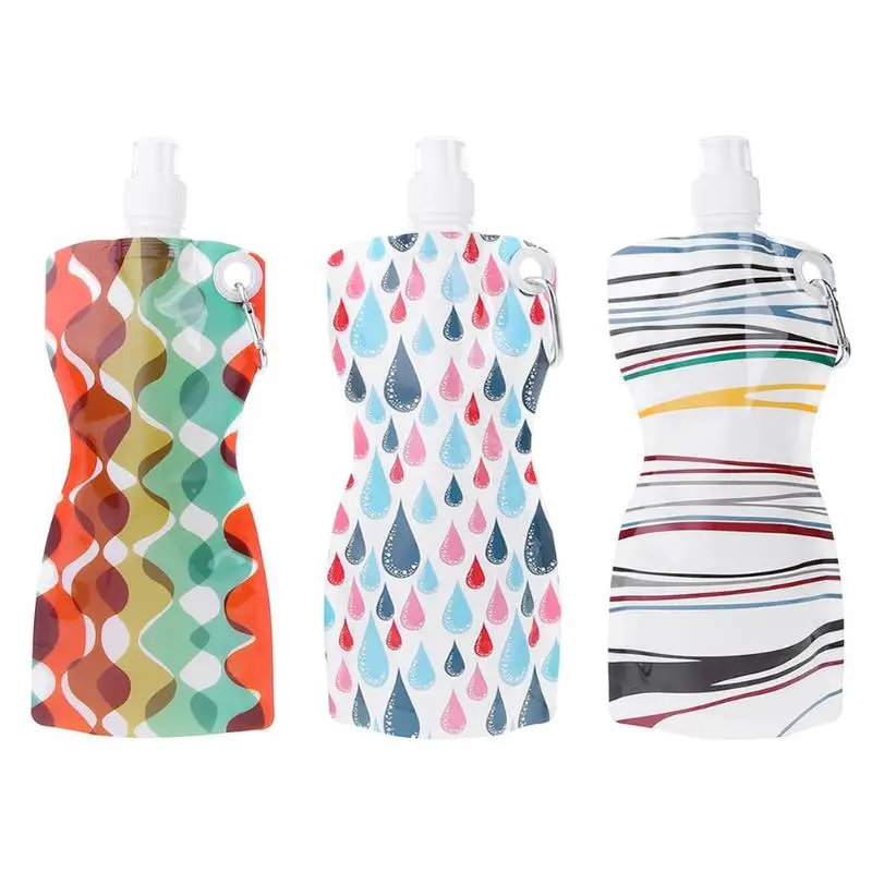 500mL Portable Foldable Water Bottle Bag Ultralight Outdoors Sports Hiking Camping Colorful Water Bag Supplies for Picnic Hiking
500mL Portable Foldable Water Bottle Bag Ultralight Outdoors Sports Hiking Camping Colorful Water Bag Supplies for Picnic Hiking